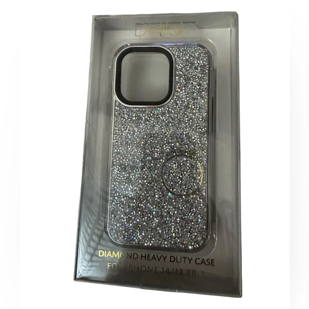 DELILAH I PHONE CASE FOR I PHONE 14/13 PRO DIAMOND HEAVY DUTY CASE NEW IN BOX